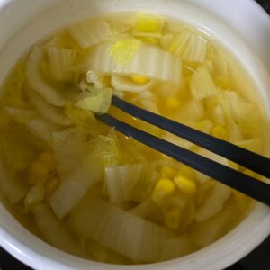ストウブ★白菜のスープ